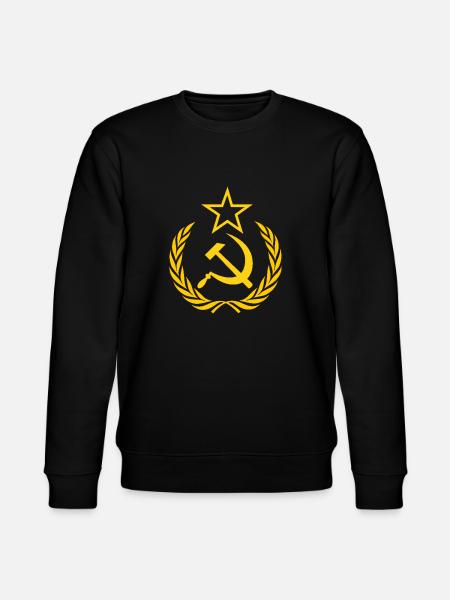 Communism Socialism Soviet Union Design - Stanley/Stella CHANGER Unisex Organic Sweatshirt - black