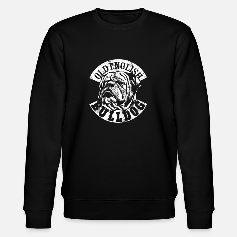 Vieux bouledogue anglais - Sweat bio CHANGER Stanley/Stella Unisexe - noir