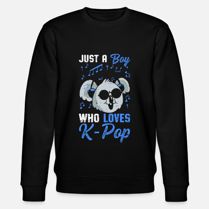 K-Pop - Stanley/Stella Unisex Bio-Sweatshirt CHANGER  - Schwarz