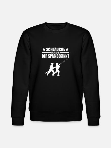 Feuerwehr - Stanley/Stella Unisex Bio-Sweatshirt CHANGER - Schwarz