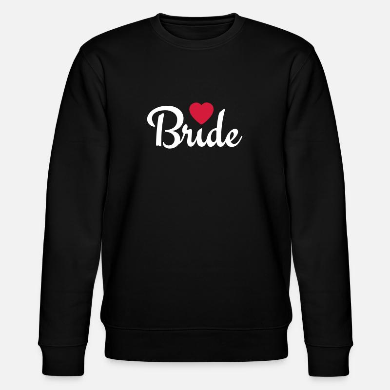 bride with heart 2c - Sweat bio CHANGER Stanley/Stella Unisexe - noir