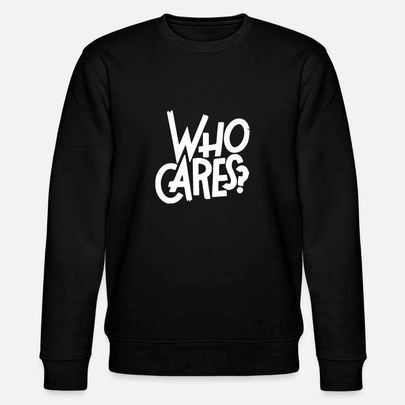 Who Cares? - Stanley/Stella Unisex Bio-Sweatshirt CHANGER - Schwarz