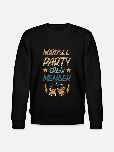 North Sea Party Crew - Stanley/Stella CHANGER Unisex Organic Sweatshirt - black