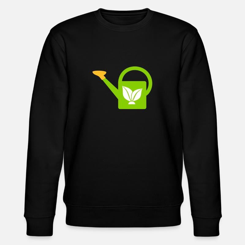 Gießkanne - Stanley/Stella Unisex Bio-Sweatshirt CHANGER  - Schwarz