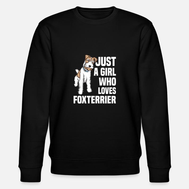Foxterrier Drahthaar | Foxterrier - Sweat bio CHANGER Stanley/Stella Unisexe - noir