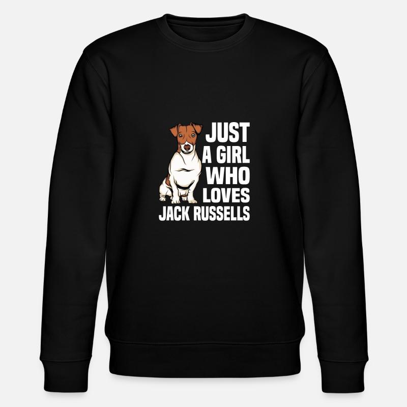 Jack Russell Terrier - Sweat bio CHANGER Stanley/Stella Unisexe - noir