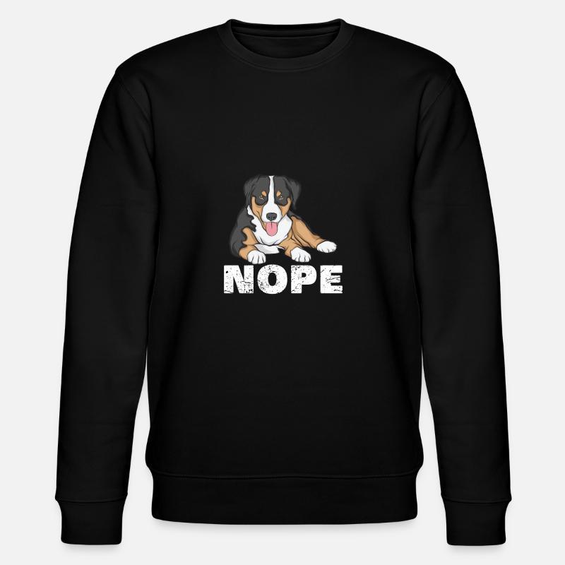 Appenzeller Sennenhund Canin - Sweat bio CHANGER Stanley/Stella Unisexe - noir