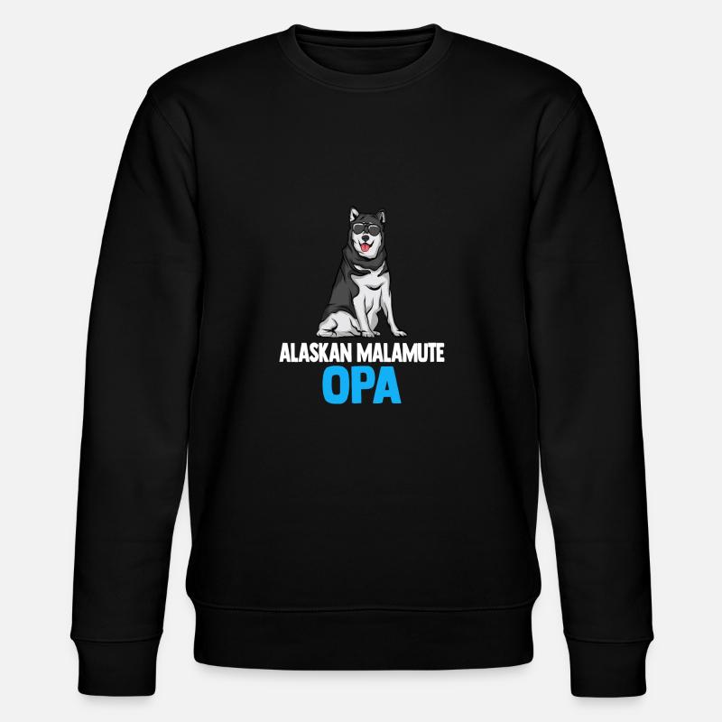Alaskan Malamute - Sweat bio CHANGER Stanley/Stella Unisexe - noir