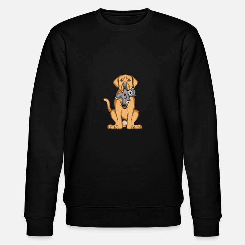 Broholmer - Stanley/Stella Unisex Bio-Sweatshirt CHANGER  - Schwarz