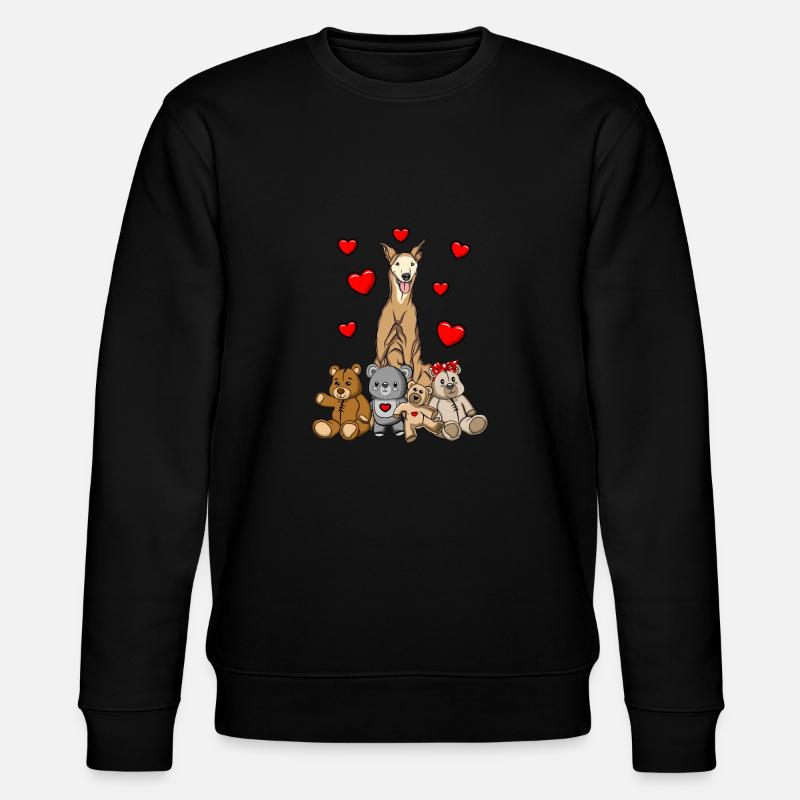 Windhund Galgo Espanol - Stanley/Stella Unisex Bio-Sweatshirt CHANGER - Schwarz