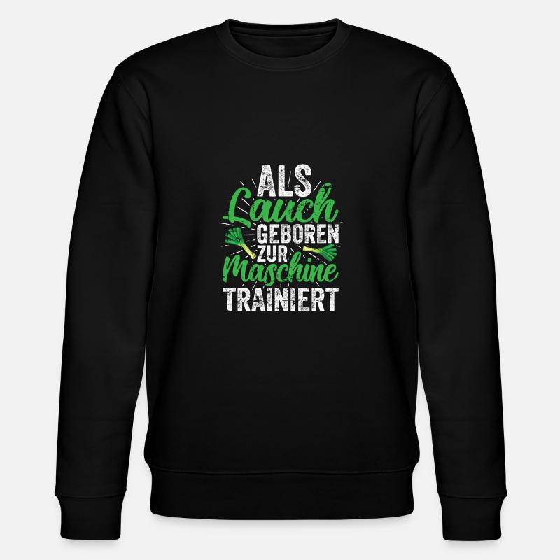 Lauch - Stanley/Stella Unisex Bio-Sweatshirt CHANGER  - Schwarz