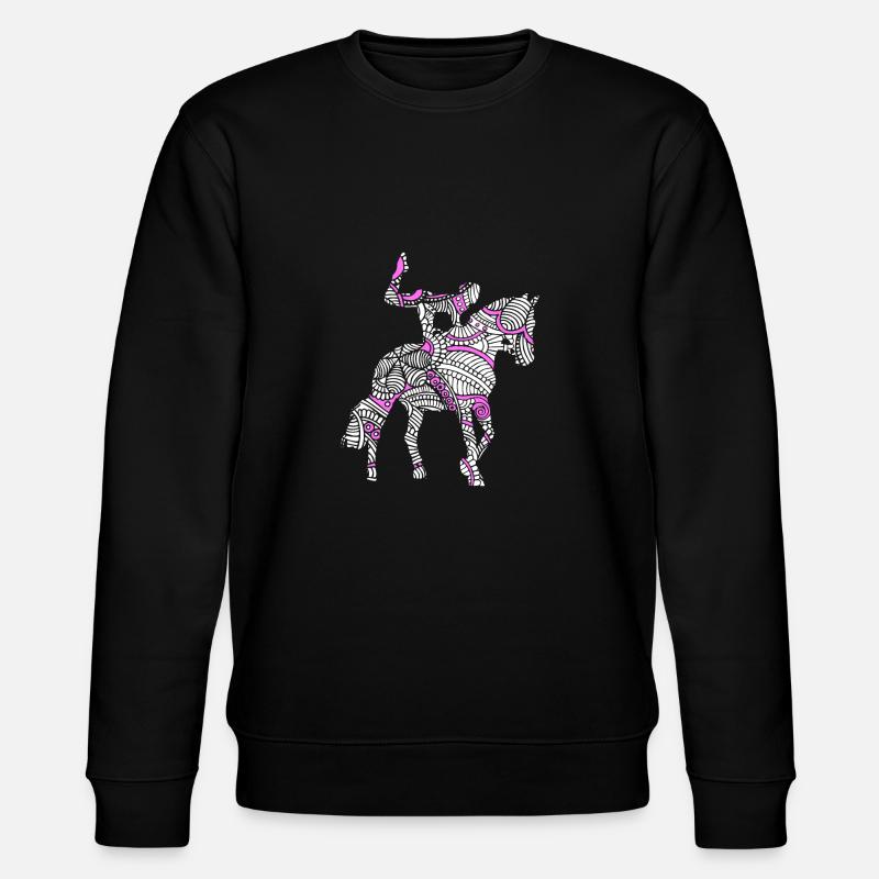 Voltigieren - Stanley/Stella Unisex Bio-Sweatshirt CHANGER - Schwarz