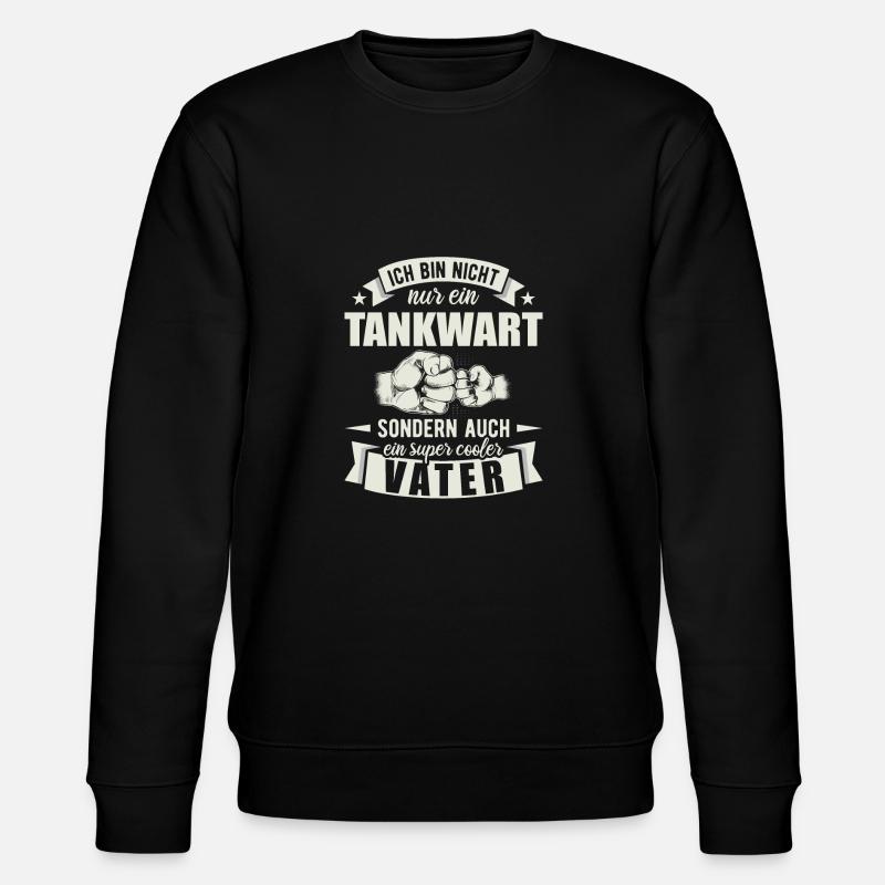 Tankwart - Stanley/Stella Unisex Bio-Sweatshirt CHANGER  - Schwarz
