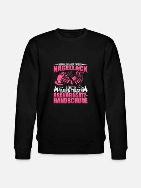 Feuerwehr - Stanley/Stella Unisex Bio-Sweatshirt CHANGER - Schwarz