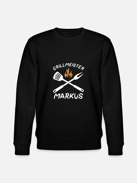 Grillmeister Markus - Stanley/Stella Unisex Bio-Sweatshirt CHANGER - Schwarz