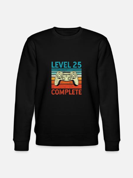Level 25 Complete - Stanley/Stella Unisex Bio-Sweatshirt CHANGER - Schwarz