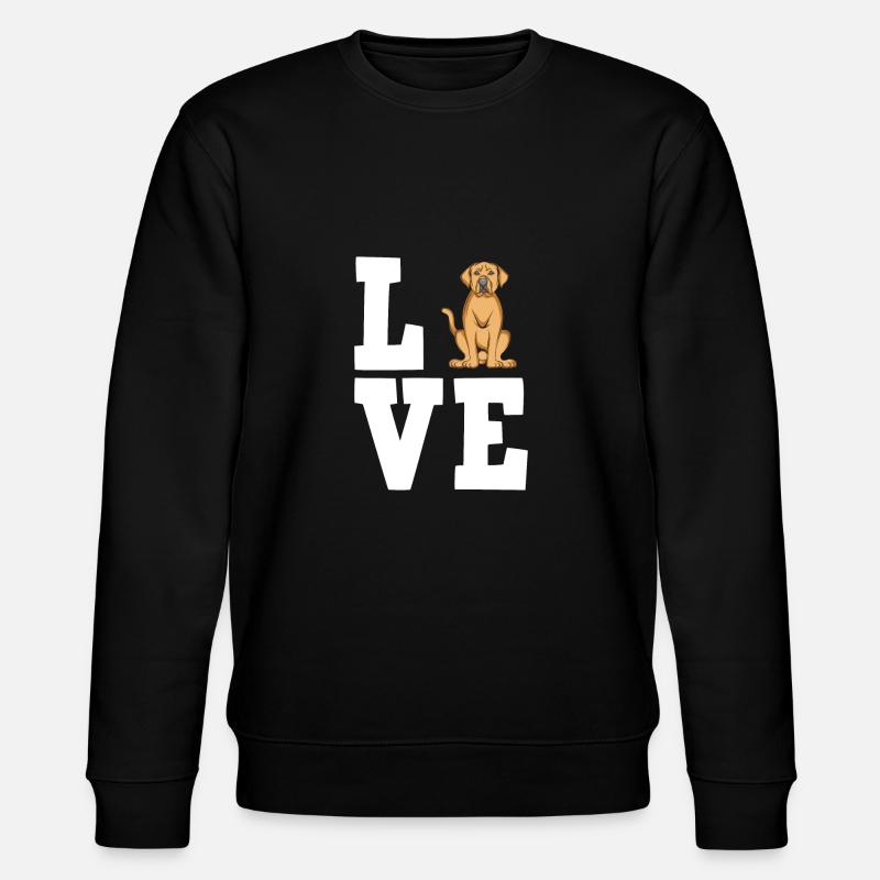 Broholmer Chiens cadeaux - Sweat bio CHANGER Stanley/Stella Unisexe - noir