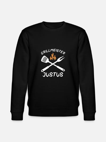 Grillmeister Justus - Stanley/Stella Unisex Bio-Sweatshirt CHANGER  - Schwarz