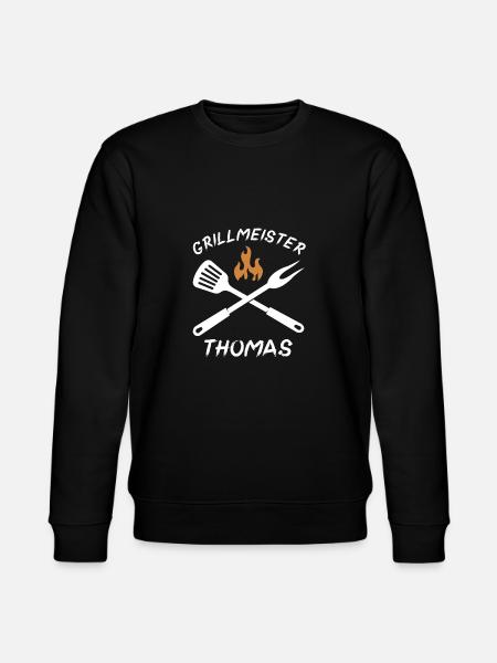Grillmeister Thomas - Stanley/Stella Unisex Bio-Sweatshirt CHANGER - Schwarz