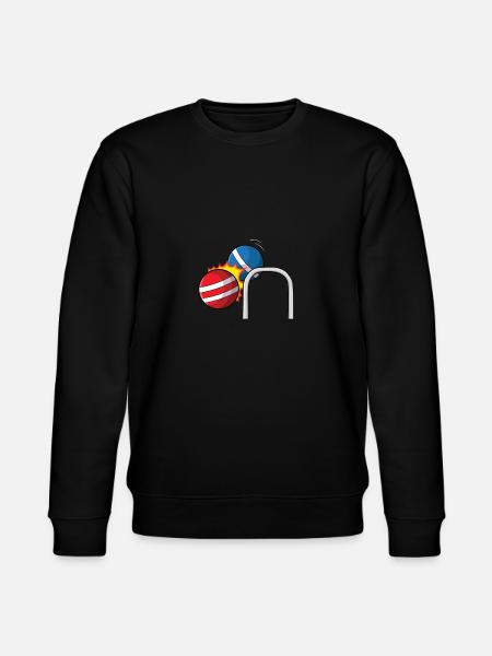 Croquet - Stanley/Stella CHANGER Unisex Organic Sweatshirt - black