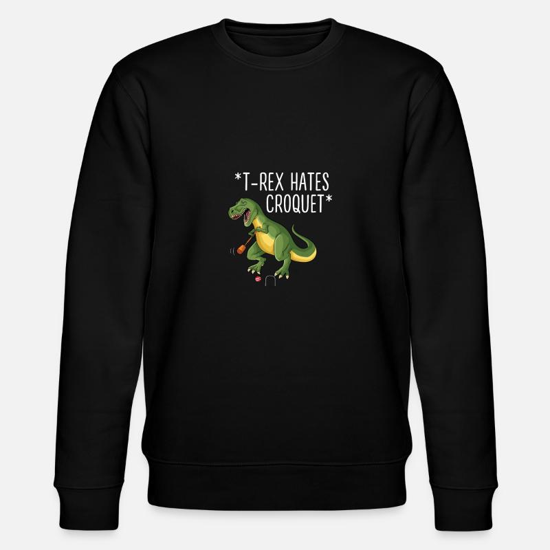 Croquet - Stanley/Stella Unisex Bio-Sweatshirt CHANGER  - Schwarz