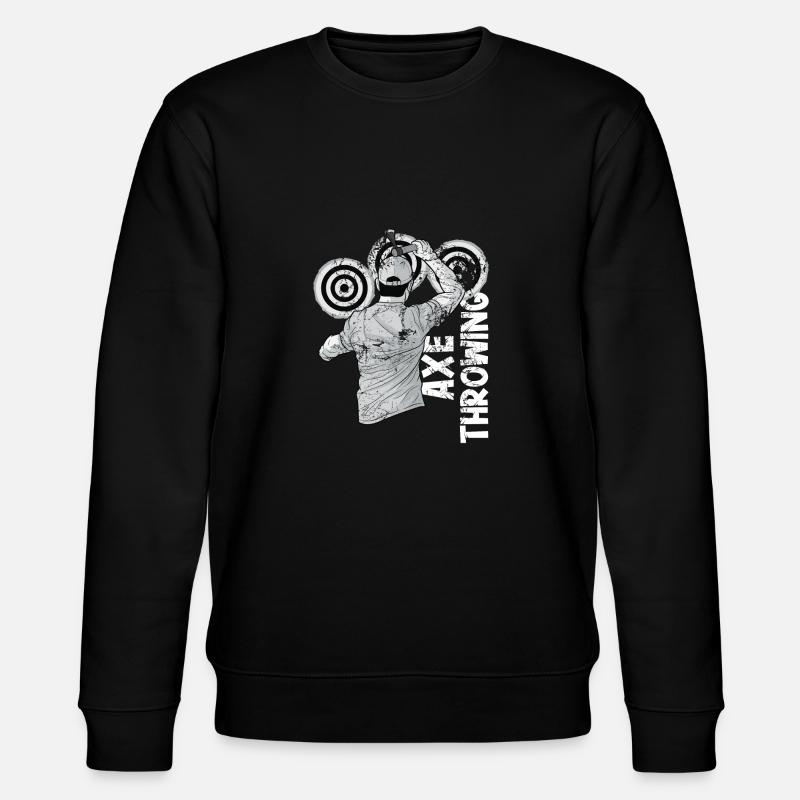 Lancer une hache - Sweat bio CHANGER Stanley/Stella Unisexe - noir