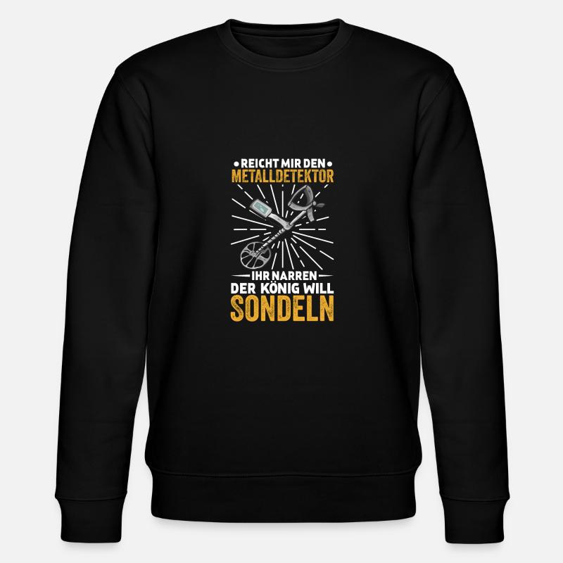 Sondeln - Stanley/Stella Unisex Bio-Sweatshirt CHANGER - Schwarz