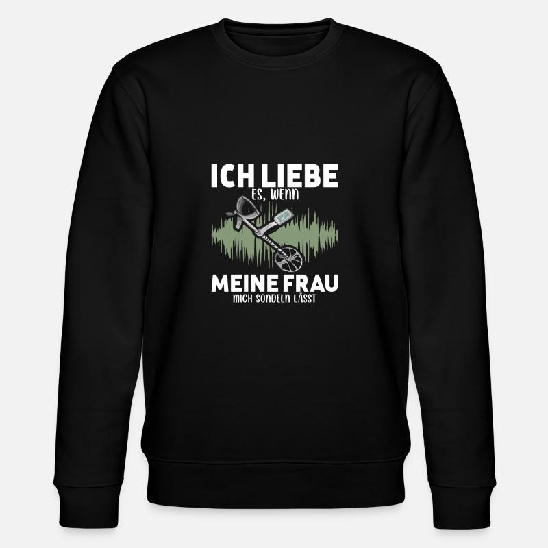 Sondeln - Stanley/Stella Unisex Bio-Sweatshirt CHANGER  - Schwarz