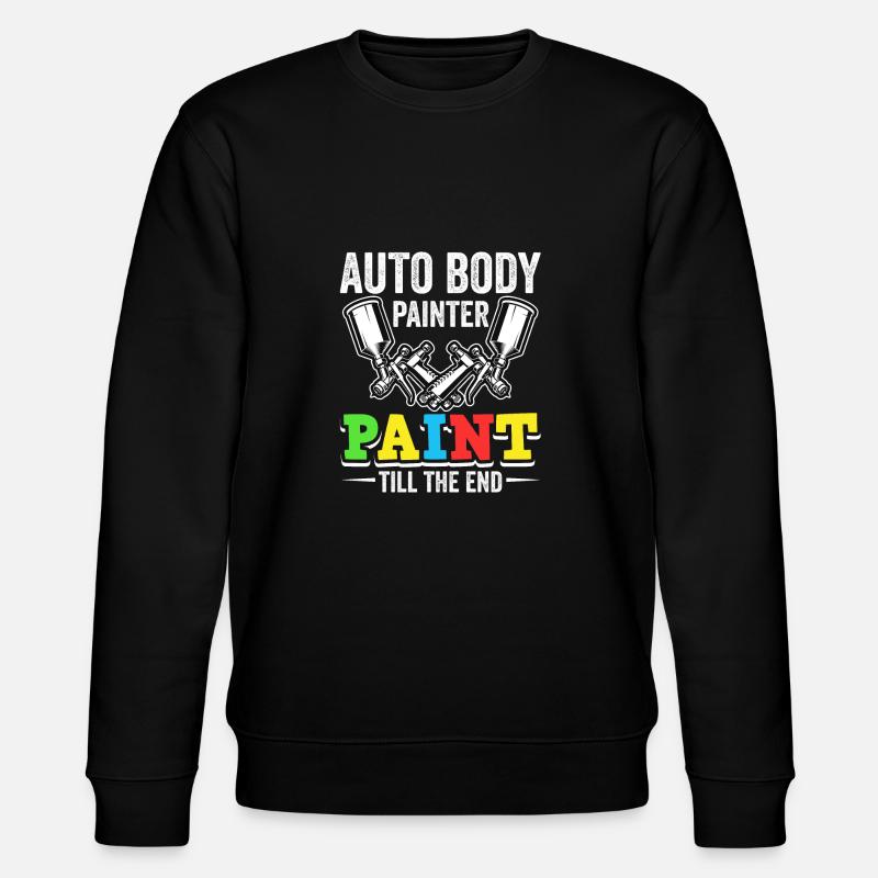 Car Painter Sprayer Paints - Stanley/Stella CHANGER Unisex Organic Sweatshirt - black