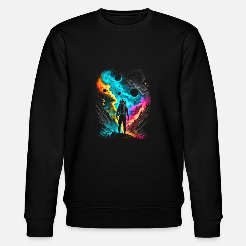 Astronaute - Sweat bio CHANGER Stanley/Stella Unisexe - noir