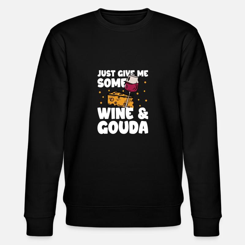 Fromage Gouda - Sweat bio CHANGER Stanley/Stella Unisexe - noir