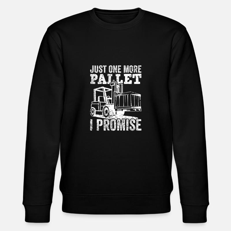 Chariot élévateur - Sweat bio CHANGER Stanley/Stella Unisexe - noir