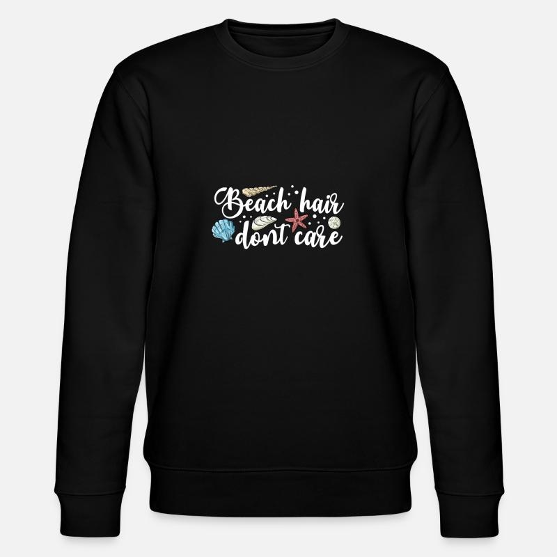 Collecte des coquillages - Sweat bio CHANGER Stanley/Stella Unisexe - noir