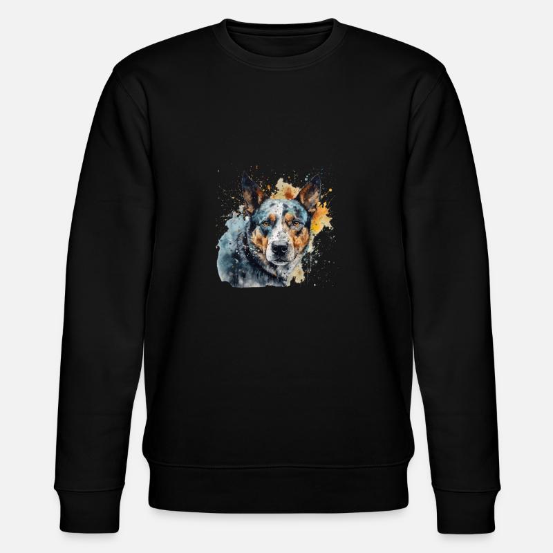 Bouvier australien - Sweat bio CHANGER Stanley/Stella Unisexe - noir