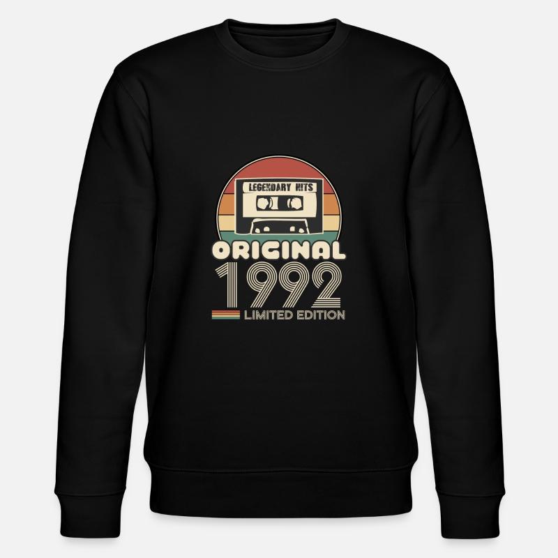 1992 - Stanley/Stella Unisex Bio-Sweatshirt CHANGER - Schwarz