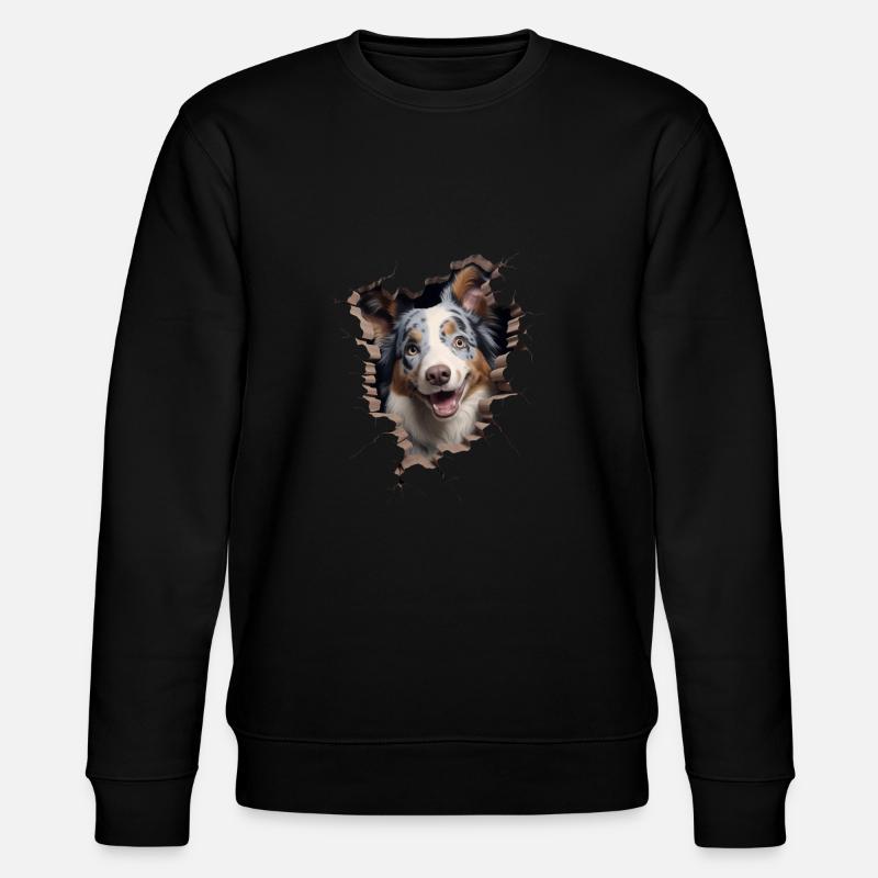 Australian Shepherd Owner - Perfect Aussie - Stanley/Stella Unisex Bio-Sweatshirt CHANGER  - Schwarz