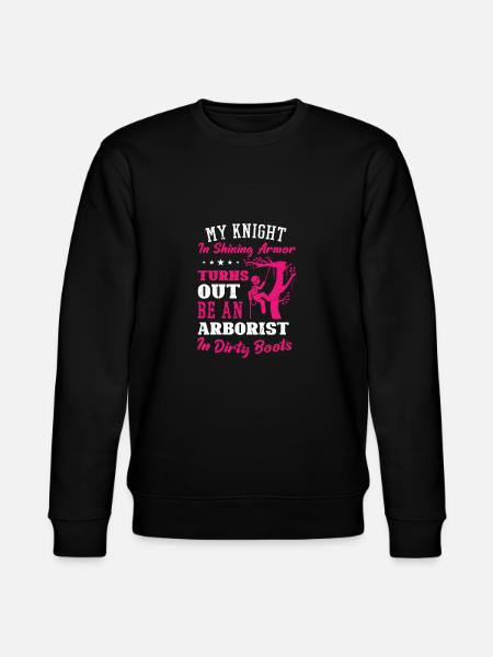 Lumberjack Chainsaw Arborist - Stanley/Stella CHANGER Unisex Organic Sweatshirt - black