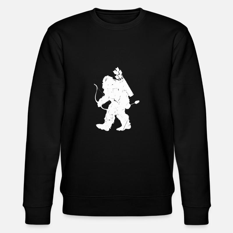 Archery Archery Bow - Stanley/Stella CHANGER Unisex Organic Sweatshirt - black