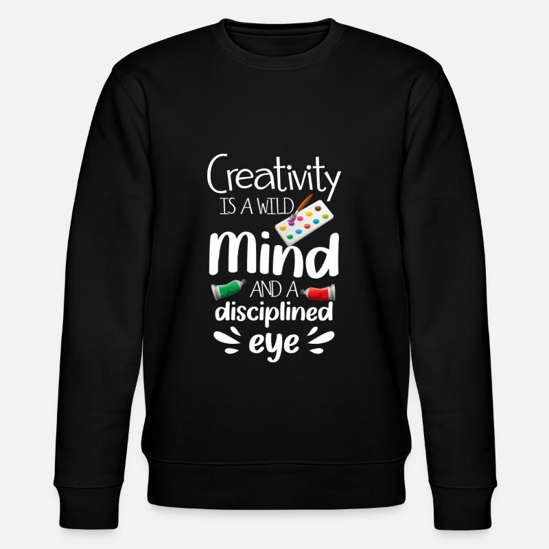 Painter Profession Varnisher Craft - Stanley/Stella CHANGER Unisex Organic Sweatshirt - black