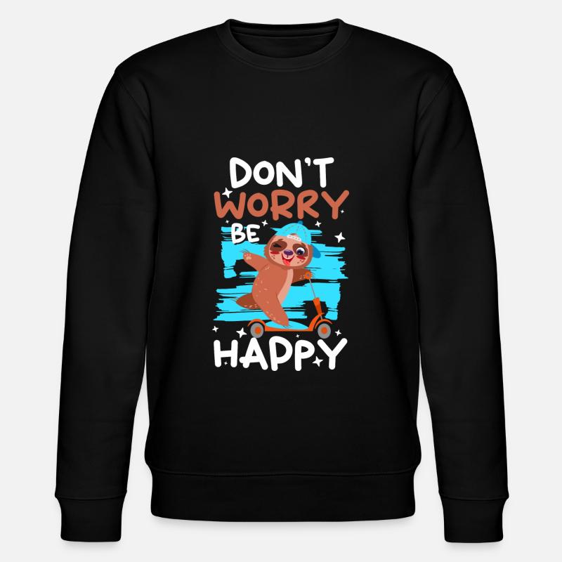 Paresseux Hang Out Cozy - Sweat bio CHANGER Stanley/Stella Unisexe - noir