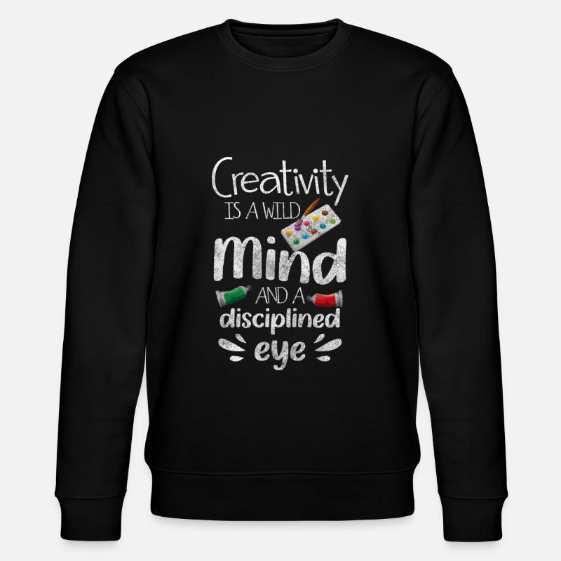 Rouleau de peinture Painter - Sweat bio CHANGER Stanley/Stella Unisexe - noir