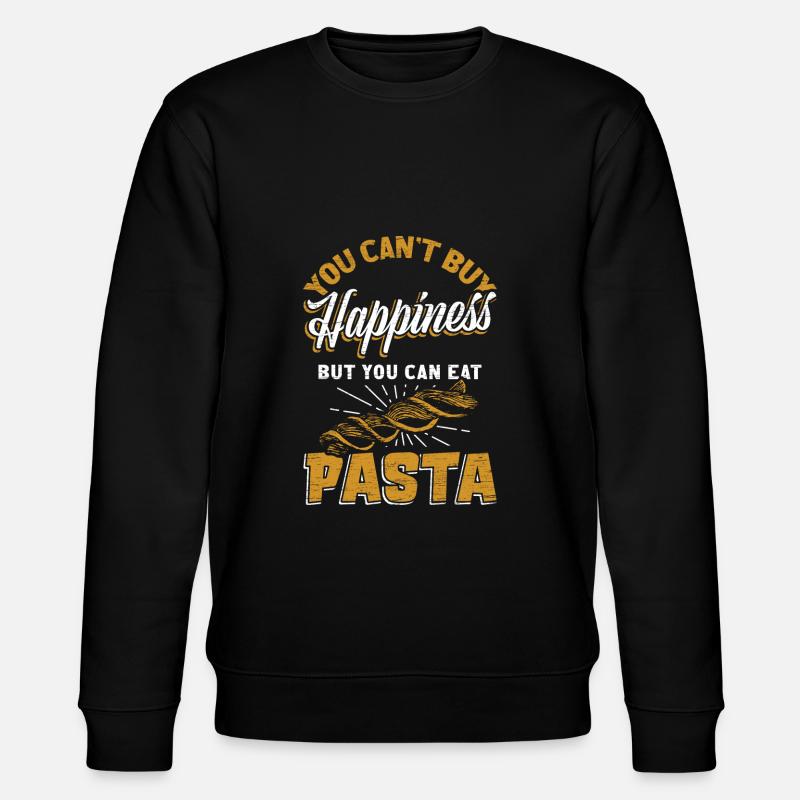 Pasta - Stanley/Stella Unisex Bio-Sweatshirt CHANGER  - Schwarz