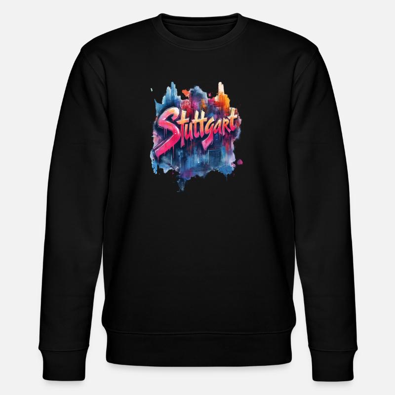 Stuttgart - Stanley/Stella Unisex Bio-Sweatshirt CHANGER  - Schwarz