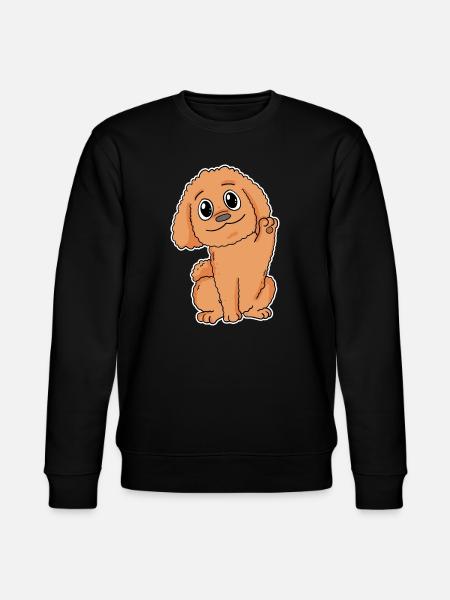 Poodle Dog Breed Dog Dogs - Stanley/Stella CHANGER Unisex Organic Sweatshirt - black