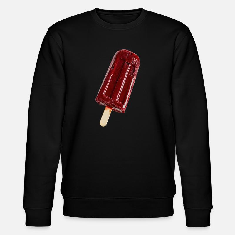 Glace sur bâtonnet rouge - Sweat bio CHANGER Stanley/Stella Unisexe - noir