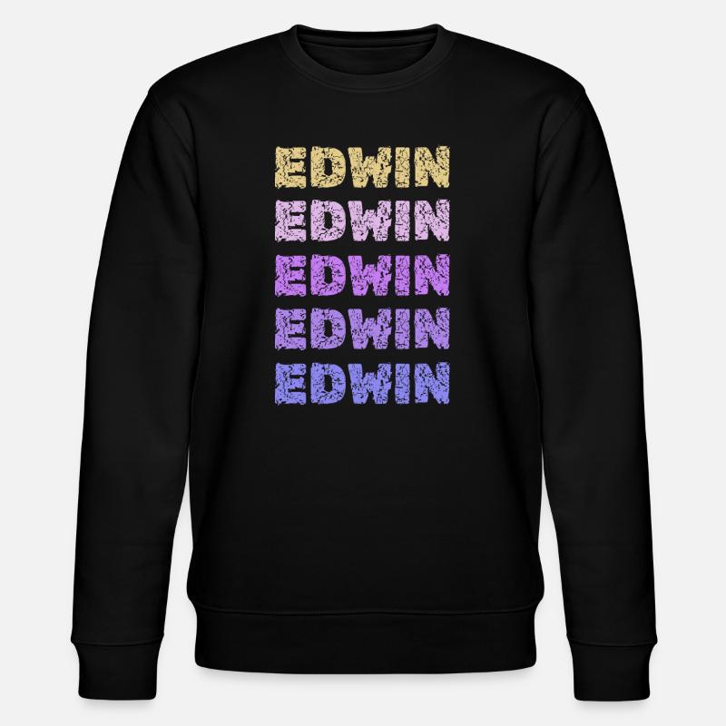 Edwin dans le rôle d’Edwin - Sweat bio CHANGER Stanley/Stella Unisexe - noir