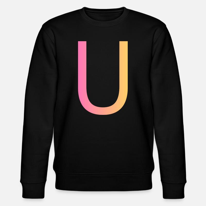 U - Stanley/Stella CHANGER Unisex Organic Sweatshirt - black