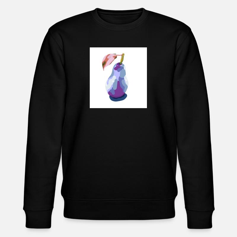 Poire en pastels abstrait - Sweat bio CHANGER Stanley/Stella Unisexe - noir