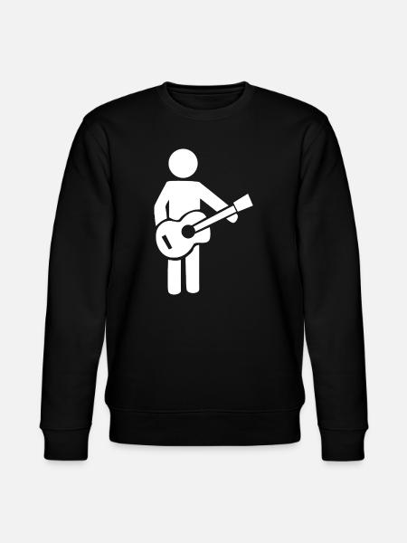 Guitariste Silhouette Music Design - Sweat bio CHANGER Stanley/Stella Unisexe - noir