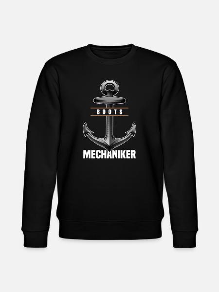 Bootsmechaniker - Stanley/Stella Unisex Bio-Sweatshirt CHANGER  - Schwarz